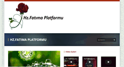 Desktop Screenshot of hzfatimaplatformu.com